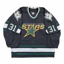 Mike Bales Dallas Stars 1998/99 Game Issued CCM NHL Jersey - 58G picture