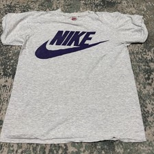 Vintage 90s Nike Silver Tag T Shirt M Made in USA Single Stitch Double Sided picture