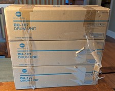 3 Konica-Minolta DU-107 (A6DY0Y1) Drum Units, Toner, Filters FREE DOMESTIC SHIP picture