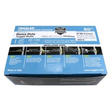 TOGGLER® SNAPTOGGLE® 25014 Heavy-Duty Anchors (Box of 50) picture