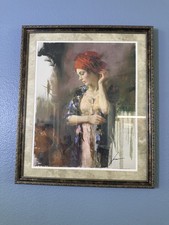 PINO Daeni “Harmony ” Limited Edition Giclee SIGNED on Canvas 172/295 Framed picture