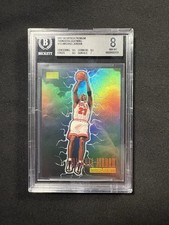 1997-98 SkyBox Premium Thunder & Lightning Michael Jordan #5TL BGS 8 CLEAN BACK picture