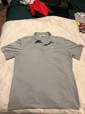 TravisMathew Performance Golf Polo Size XL Gray picture