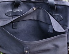 Filson Rugged Twill Tablet Briefcase - Matte Black (Made in USA) - Model 70324 picture
