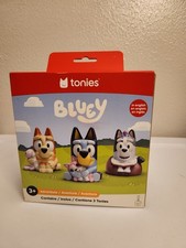 Tonies OFFICIAL Bluey Tonie Set 3 pack Adventure Figures Set BRAND NEW Sealed picture