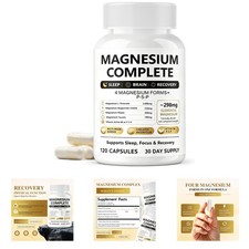 Magnesium Mineral Supplement Gold Seal Complete 120 Count Dietary Mineral picture