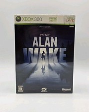 Japanese Alan Wake Limited Collector Edition Xbox 360 New Sealed US Seller Rare picture