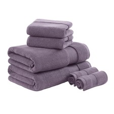 Madison Park Turkish 100 Cotton Towel Set 600Gsm Luxury Premium Weight Soft picture