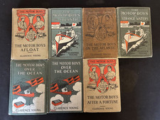 Antique Motor Boys Books Lot 7 Clarence Young 1908-1912 Cupples Leon picture