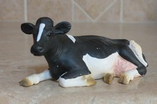 Schleich 13142 Holstein Laying Cow Retired milk dairy farm cattle animal toy picture