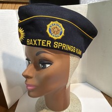 Vintage 1962  American Legion Garrison Cap Post 206 Baxter Springs KS Named picture