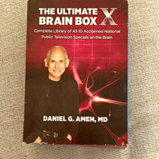Daniel G. Amen, MD The Ultimate Brain Box X Book, English Language - Brain picture