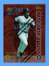 1997 Topps Inter-League Match-Up KEN GRIFFEY JR. DANTE BICHETTE #ILM3 NM (SKU2) picture