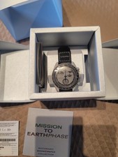 Authentic Omega x Swatch: MoonSwatch - Mission To EarthPhase NEW IN BOX picture