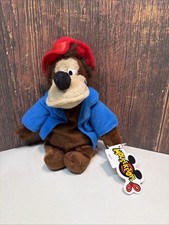 NWT Old New Stock Disney Brer Bear Bean Bag Plush 122-14511, Ages picture