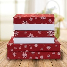 Elegant Comfort 4-Piece Sheet Set Twin XL - Snow Flake Burgundy picture