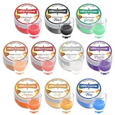 Luster Dust Edible Set 10 Colors:  Drink Glitter Edible Dust For Baking D picture