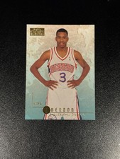 1996-97 Skybox Premium Allen Iverson #85 Rookie RC 76ers picture