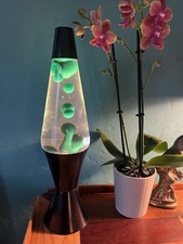 Vintage  Green LAVA Lite LAMP Mesmerizing Flow EUC picture