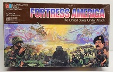 Vintage 1986 Fortress America Board Game Milton Bradley Gamemaster Series PARTS picture