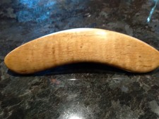 Vintage Tiger Maple Bano Armrest picture