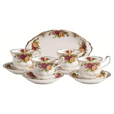 Royal Albert Old Country Roses 9-Piece Tea Set picture