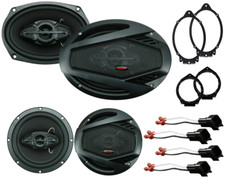 Gravity Front & Rear Replacement/Upgrade Speakers for 2010-2015 Chevy Camaro picture