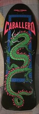 **Powell Peralta Steve Caballero Chinese Dragon Black Light Skateboard Deck Hawk picture