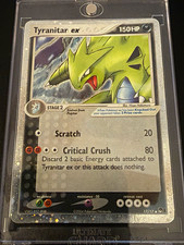 Pokemon Company Tyranitar ex 017/017 POP Series 1 Ultra Rare Holo picture