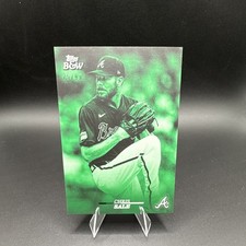 Topps 2024 Black & White Chris Sale #88 Green Parallel /99 Atlanta Braves picture