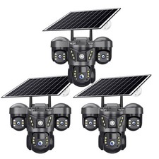 Camaras De Seguridad Solar Wifi Exterior Inalambrica Con Vision Nocturna y Audio picture