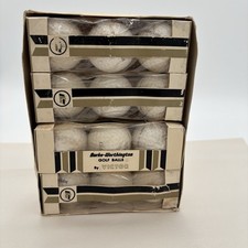 VTG 60s Burke-Worthington Golden Scot 2 Cut Proof Golf Balls Victor 1 Dozen NOS picture