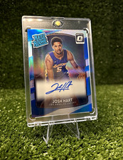 Panini 2017-18 Donruss Optic Josh Hart Rated Rookie Auto Holo #171 Lakers picture