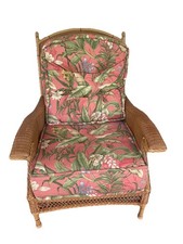 Lloyd Loom / Flanders All Weather Wicker Sunroom  Porch Chair With Cushions picture