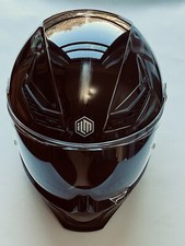 ILM FULL FACE MOTORCYCLE HELMETS RACING HELMET MODEL MF509  GLOSS - BLACK .Gray picture