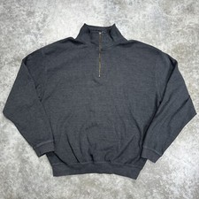 Bolle Golf 1/4 Zip Pullover Sweatshirt Long Sleeve Men’s Medium Cotton Blend picture