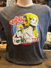 Vintage Dolly Parton 72 Tour Charcoal Unisex Tee, Gift For Fans picture