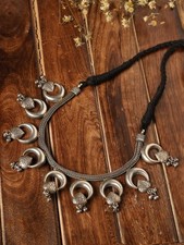 Tribal Afghan Banjara Necklace Handmade Multicolor  Beaded Boho Ethnic Jewelry picture