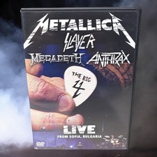 DVD Metallica Slayer Megadeth Anthrax 2010 LIVE from Sofia, Bulgaria & Book Art picture