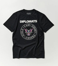 Dipset Diplomats Eagle T-Shirt Shirt Tee Black Cam'ron Jim Jones Men's LARGE picture