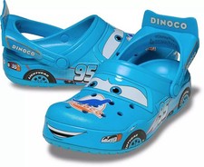 NEW Dinoco Lightning Mcqueen Crocs picture