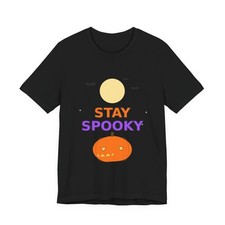 Stay Spooky Shirt Retro Halloween T-Shirt Funny Spooky Season Gift for Women Men picture