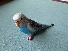 Schleich 2002 Blue Budgie Figure Pet Bird 14409 Australian Wildlife Retired Toy picture