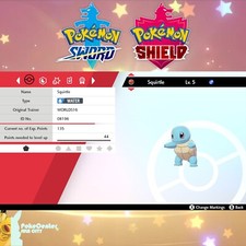 Squirtle 🔷Event 2016 World Championship 🔷 Pokemon Sword & Shield 🔷 UNTOUCHED picture
