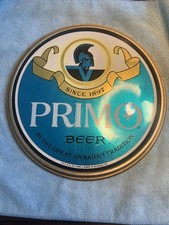 Vintage Primo Hawaiian  Beer Sign From 1978. Sign Made In USA. picture