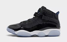 BNIB Nike Mens Air Jordan 6 Rings Basketball Shoes - Black 10.5 picture
