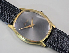 Vintage Cartier Cushion Case 18K Gold Electroplated Manual Wind Watch Ref 98635 picture