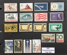 1962 US Commemorative Year Set (Complete) #1179, 1191-1207 MNH   picture