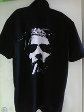 Down band NOLA Dickies Work Shirt M Black Excellent PANTERA CROWBAR PHIL ANSELMO picture