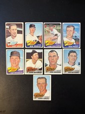 1965 Topps Baseball Lot 9 Dif N L Players ALL HIGH #’s Tom Haller Low Shipping $ picture